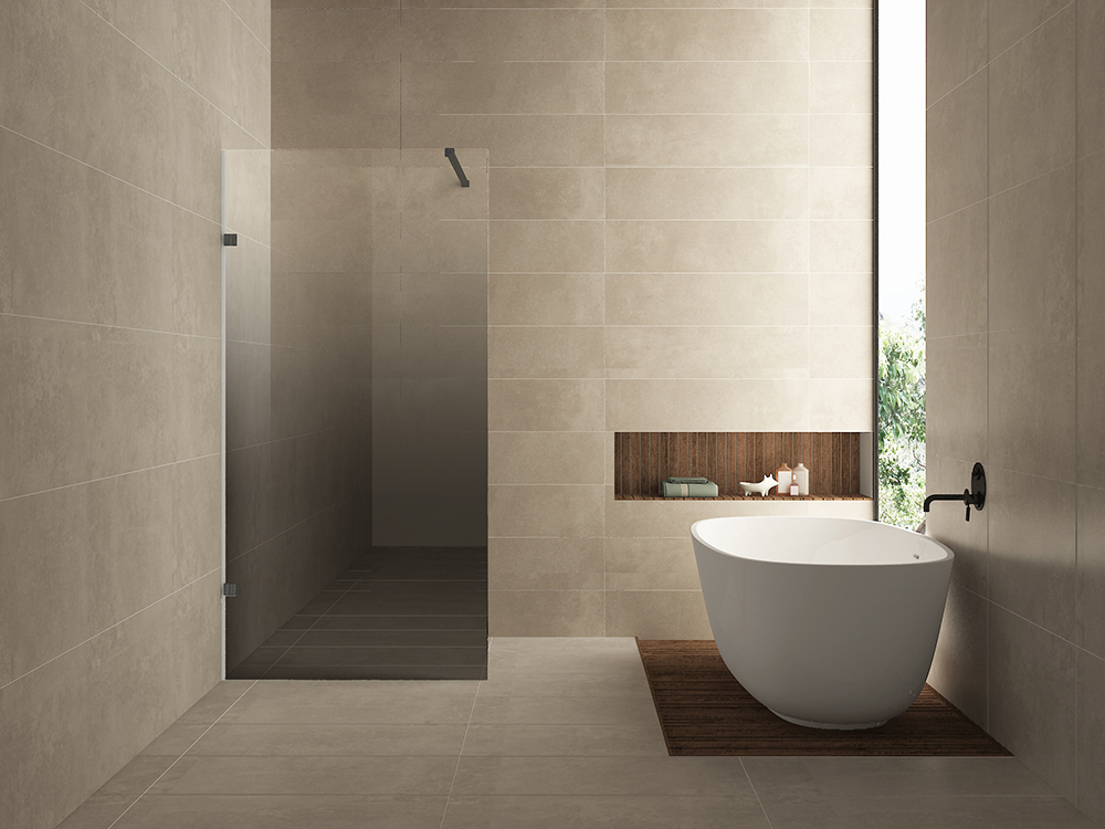 Less inloopdouche links 900 x 2000 x 8 mm nano spiegelrook- naar helder glas/gunmetal