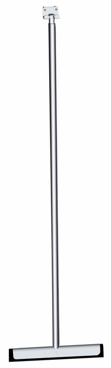 luxe badkamer-vloerwisser+ophanging chroom