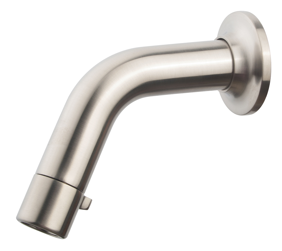 Sophia fonteinkraan met muurbevestiging 1/2" geborsteld staal PVD