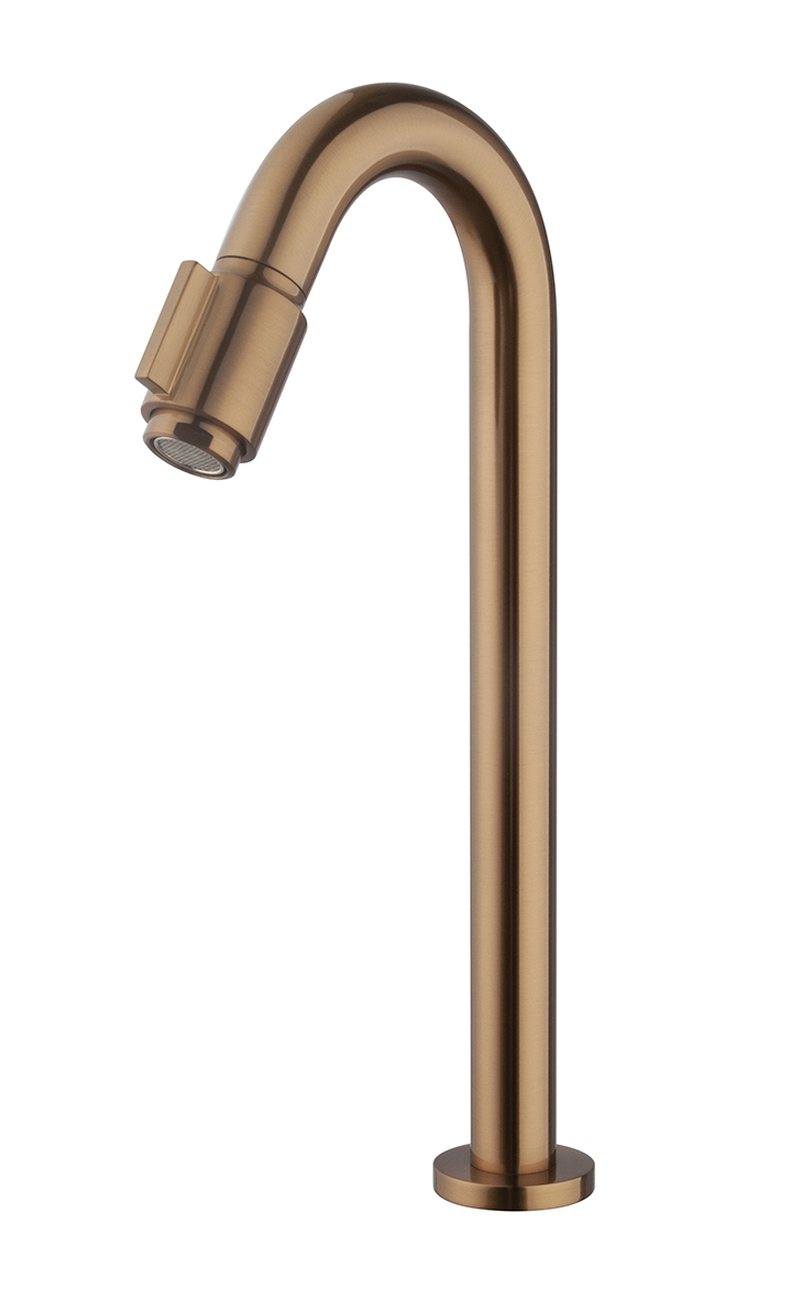 Caral Victoria fonteinkraan XL 1/2'' geborsteld brons koper PVD