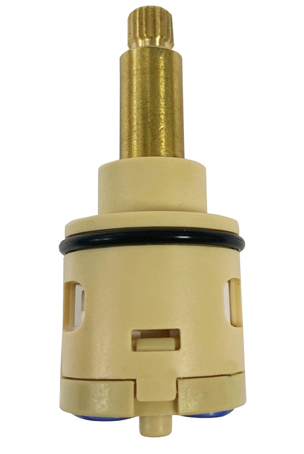 Caral 2 weg omstel binnenwerk kort voor thermostatische regendoucheset opbouw