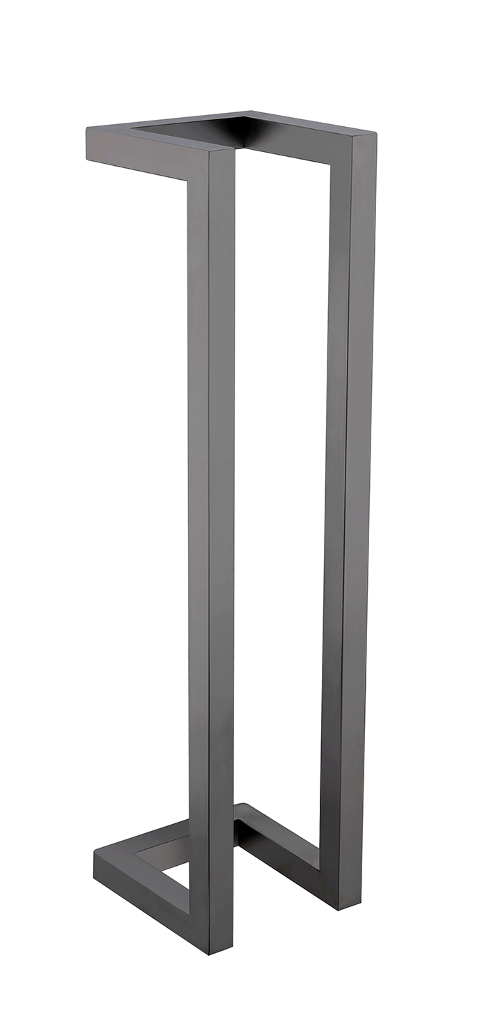 Loft handdoekrek 50 x 12.5 x 12.5 cm gunmetal PVD