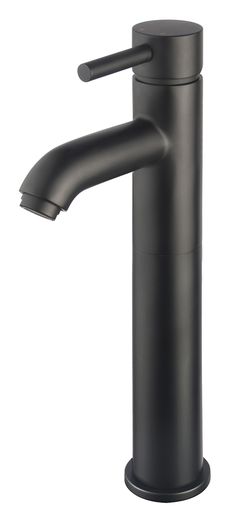 Cimara wastafelkraan hoog mat zwart