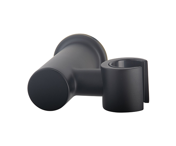 UniMatch wandhanddouchehouder kantelbaar mat zwart