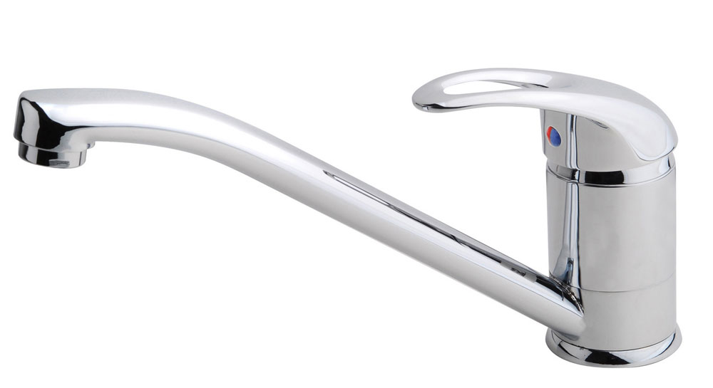 Athos keukenmengkraan chroom