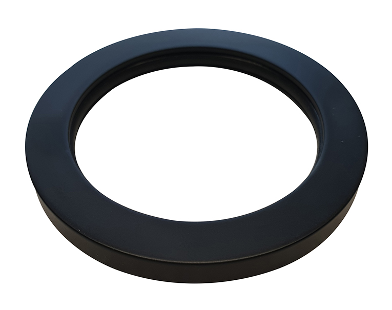 Caral rozet kraangedeelte eenhendel wastafelkraan 65 mm mat zwart