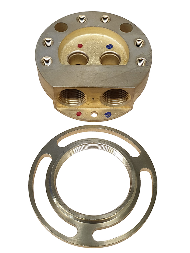 Caral inbouwdeel voor badmengkraan vrijstaand