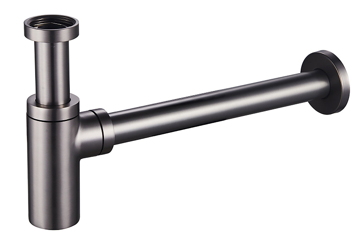 UniMatch wastafelsifon 5/4" x 32 mm gunmetal