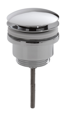 UniMatch clickwaste afvoerplug 5/4" chroom