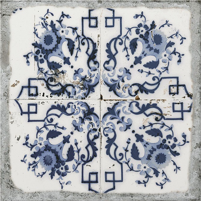 Vloertegels Cristacer Aneto Decor Gris  33,3 x 33,3 cm