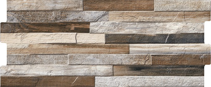 Vloertegels Cristacer Wood Mix 25 x 60 cm