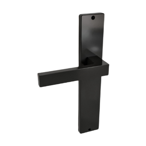 CeraniQ Deurklink Tema Black | Schild blind