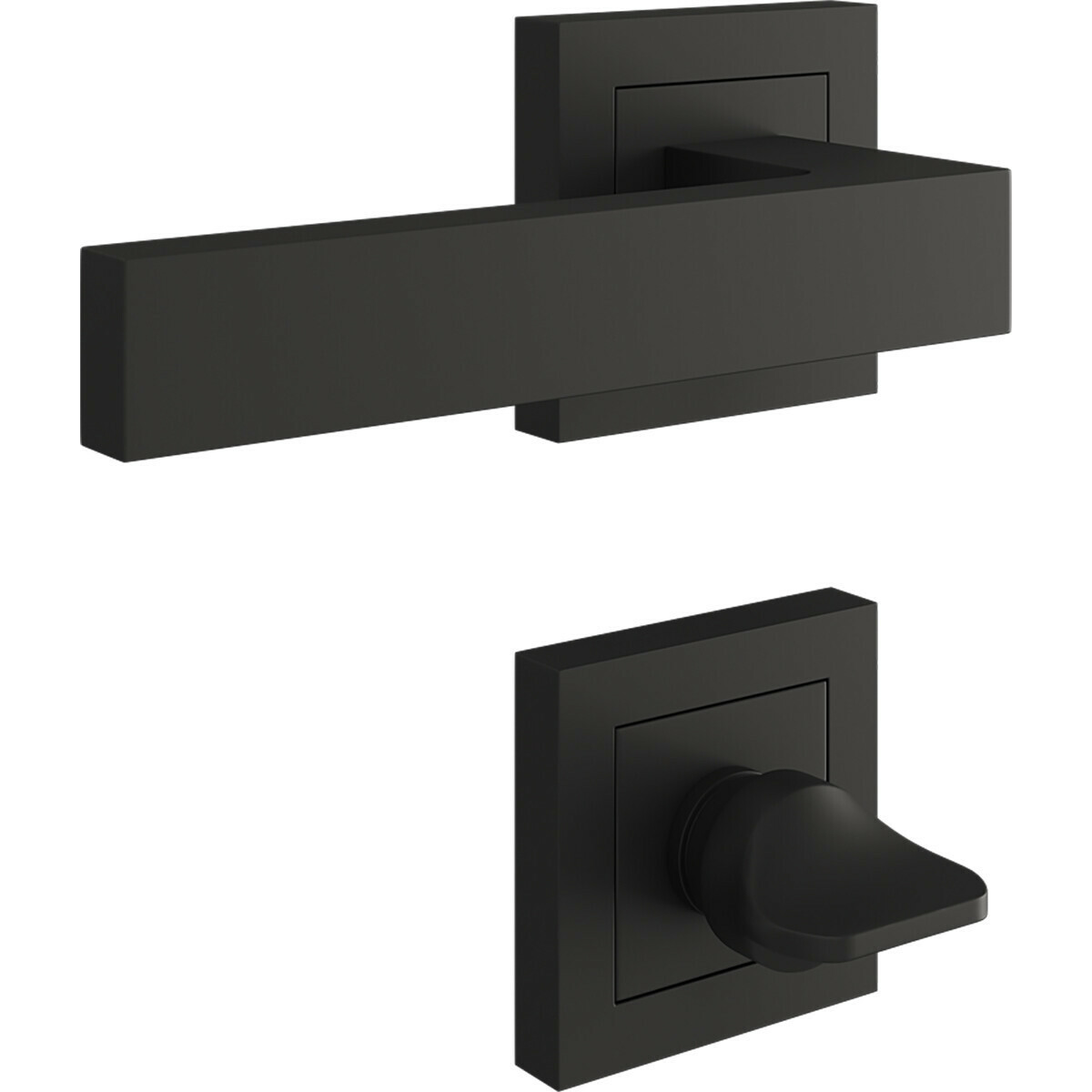 CeraniQ Deurklink Mala Black | wc