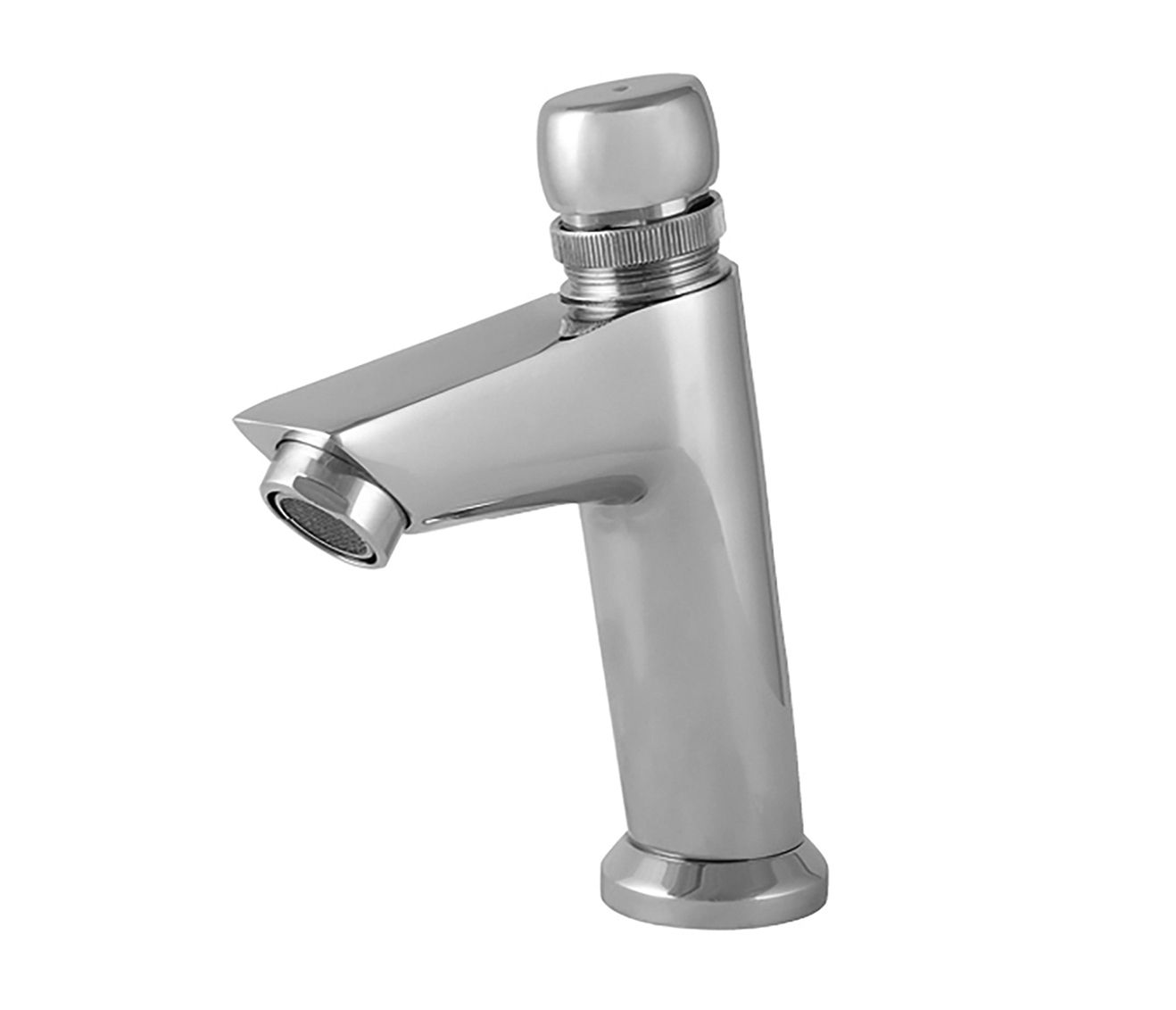 CREAVIT ZELFSLUITENDE KOUDKRAAN - CHROOM