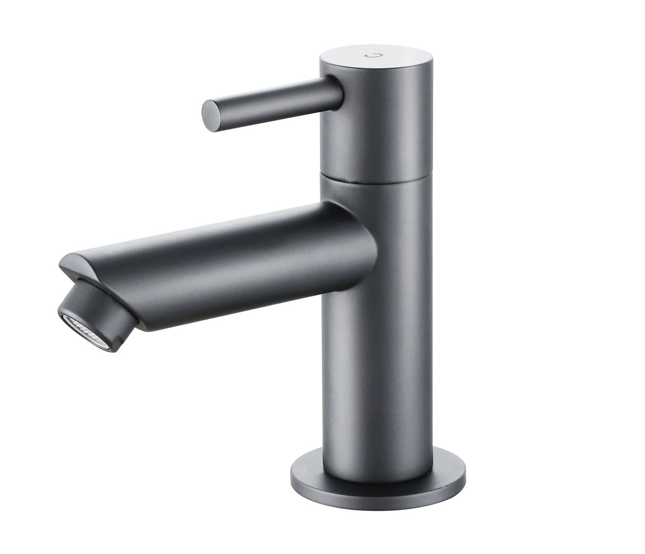 ALONI KOUDWATERKRAAN GUNMETAL GRIJS 1/2