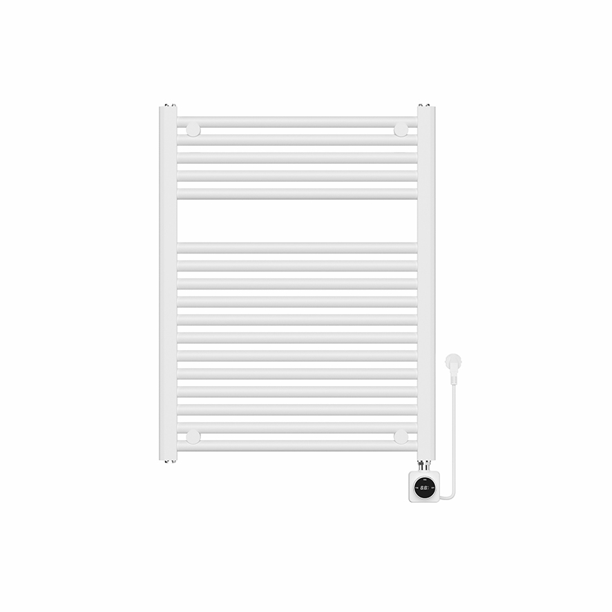 Elara elektrische radiator Smart WiFi 76,6 x 60 cm glans wit 400 Watt