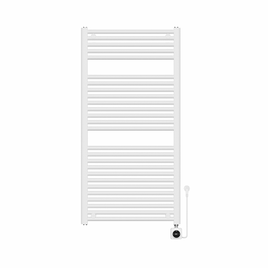 Elara elektrische radiator Smart WiFi 118,5 x 60 cm glans wit 700 Watt