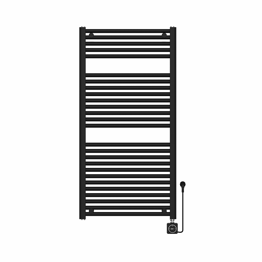 Elara elektrische radiator Smart WiFi 118,5 x 60 cm mat zwart 700 Watt