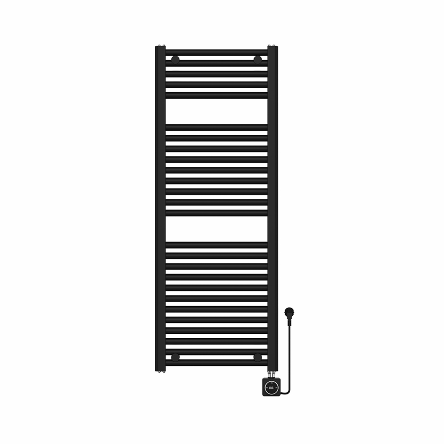 Elara elektrische radiator Smart WiFi 118,5 x 45 cm mat zwart 700 Watt