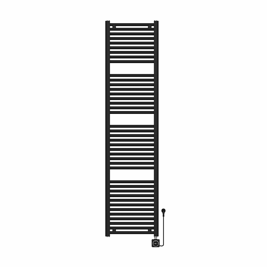 Elara elektrische radiator Smart WiFi 181,7 x 45 cm mat zwart 1000 Watt