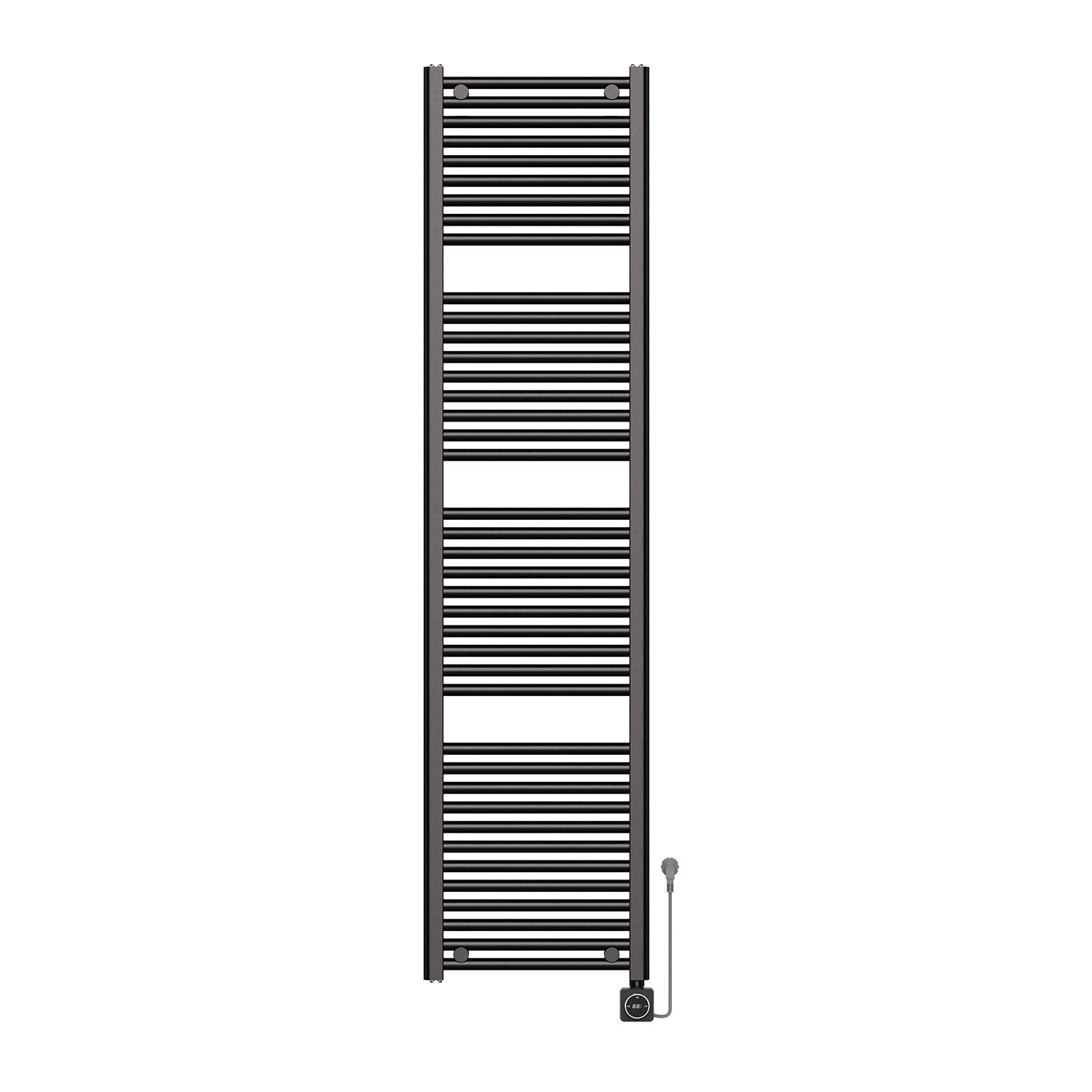 Elara elektrische radiator Smart WiFi 181,7 x 45 cm gunmetal PVD 1000 Watt