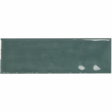 Monopole wandtegel Artisan Turquoise 5 x 15 cm