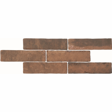 Monopole wandtegel Bristol Nutmeg brick 7,5 x 28 cm