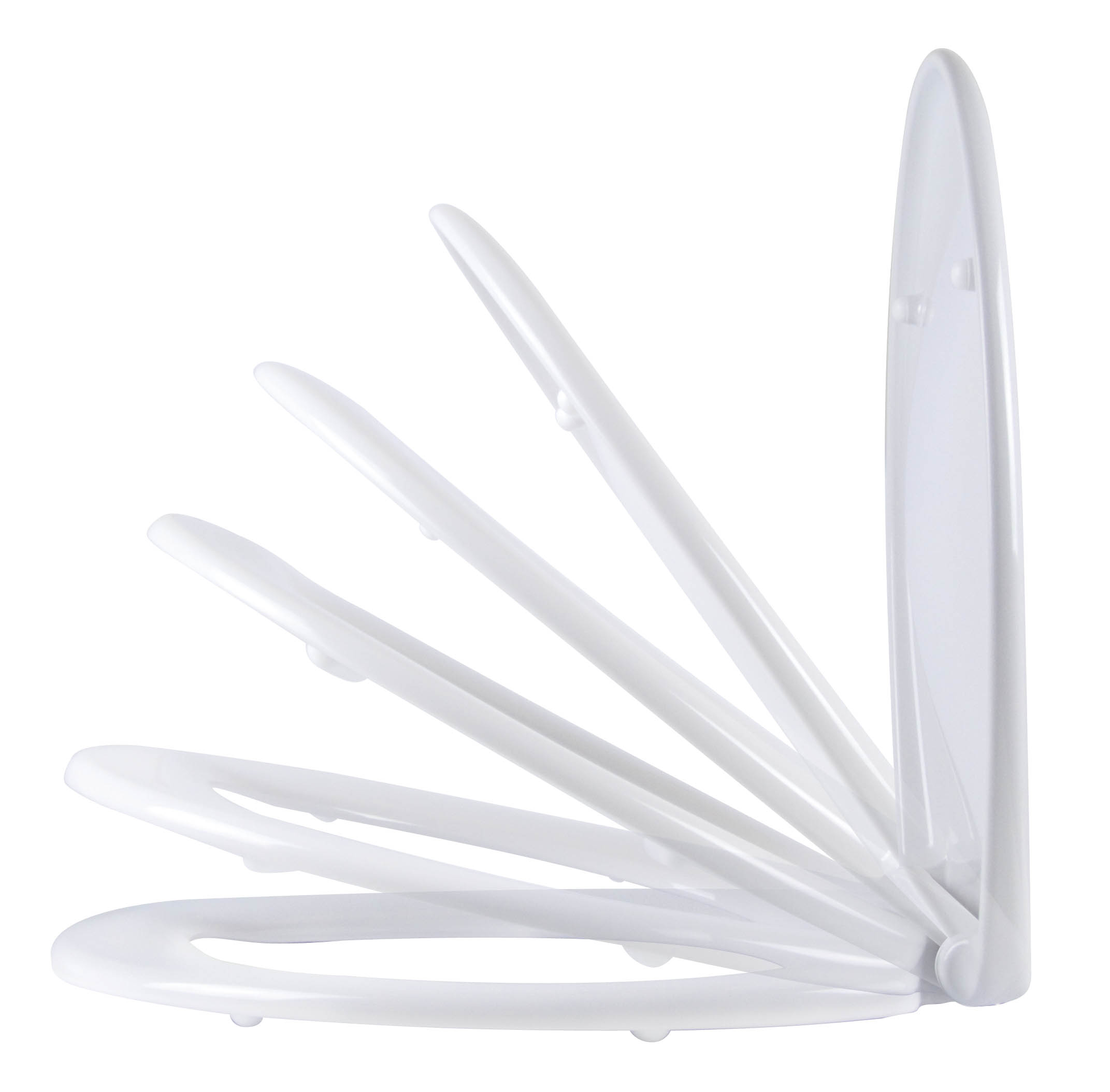 BD - Demper One-Touch soft-closing toiletzitting