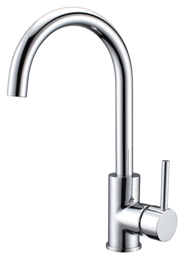 BD - Chrome-Son keukenmengkraan met drb.uitloop H=34 cm chroom