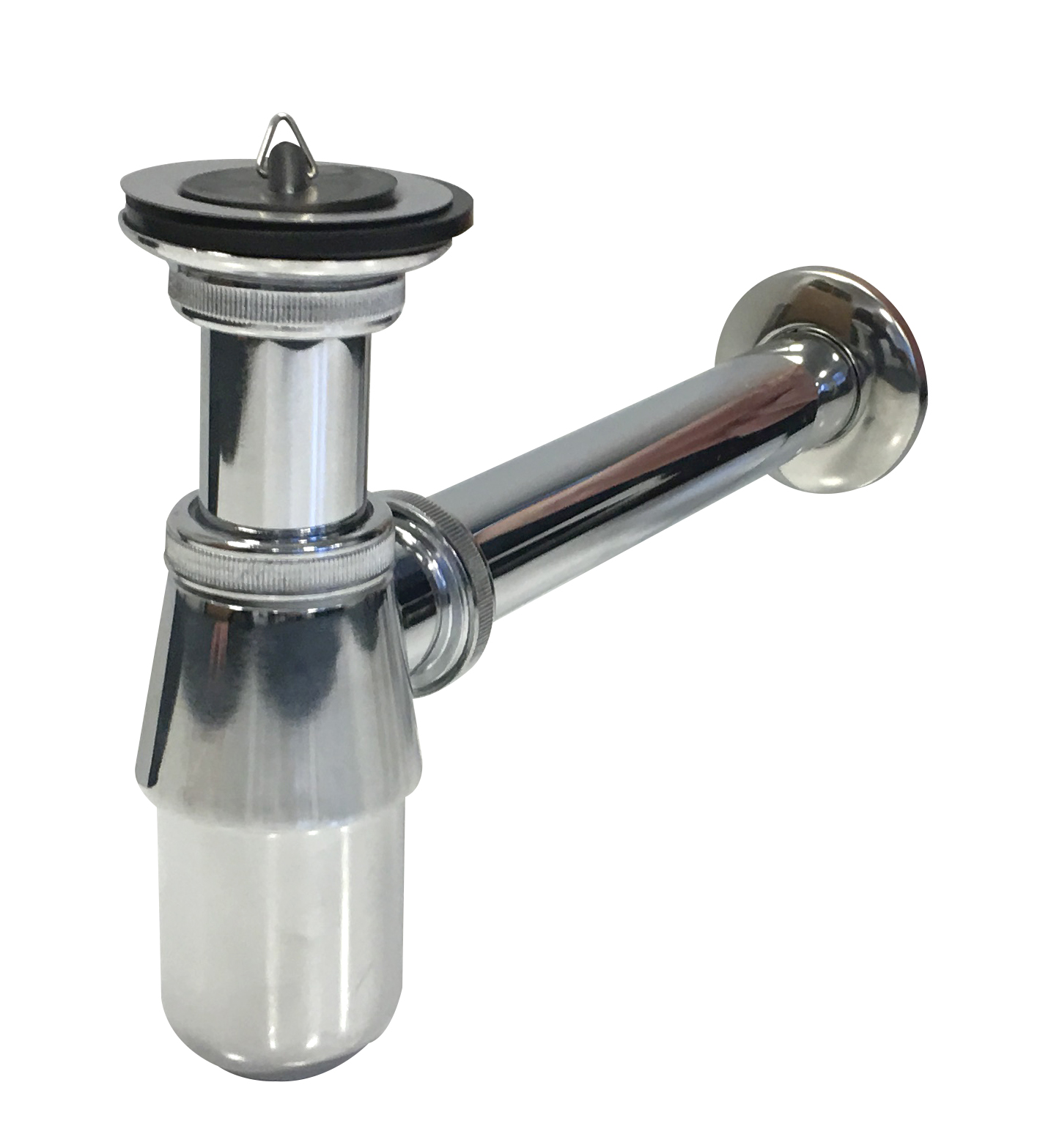 BD - Chrome plug & beker sifon (2 in 1) 5/4 x 32 mm