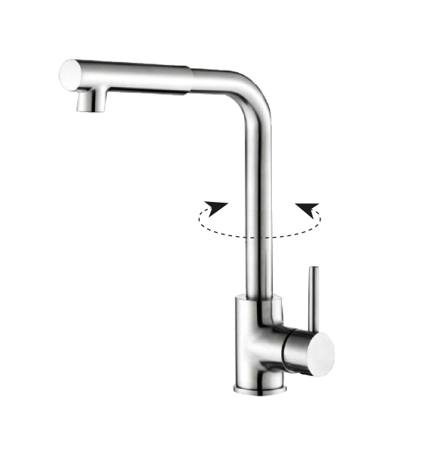 BD - Ore-Giga keukenkraan RVS-304