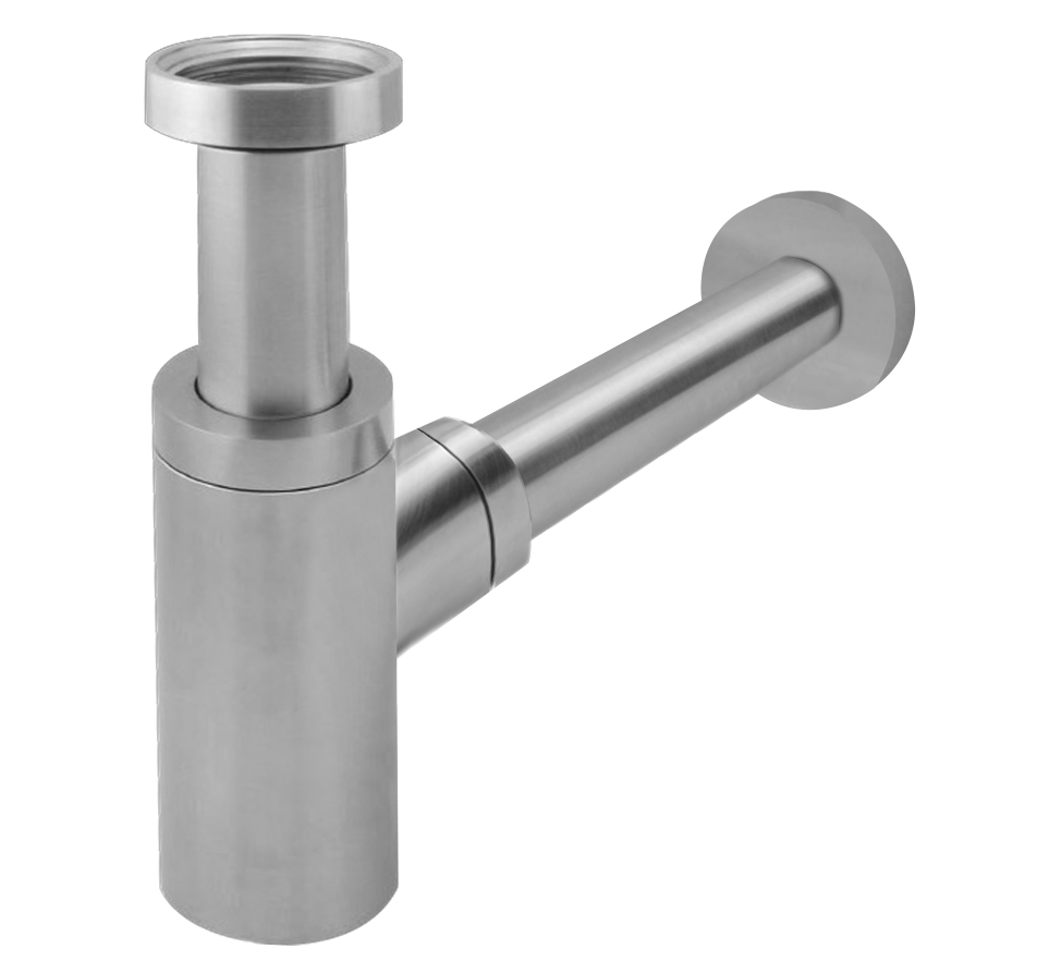 BD - Design sifon 5/4 x 32 mm RVS-look