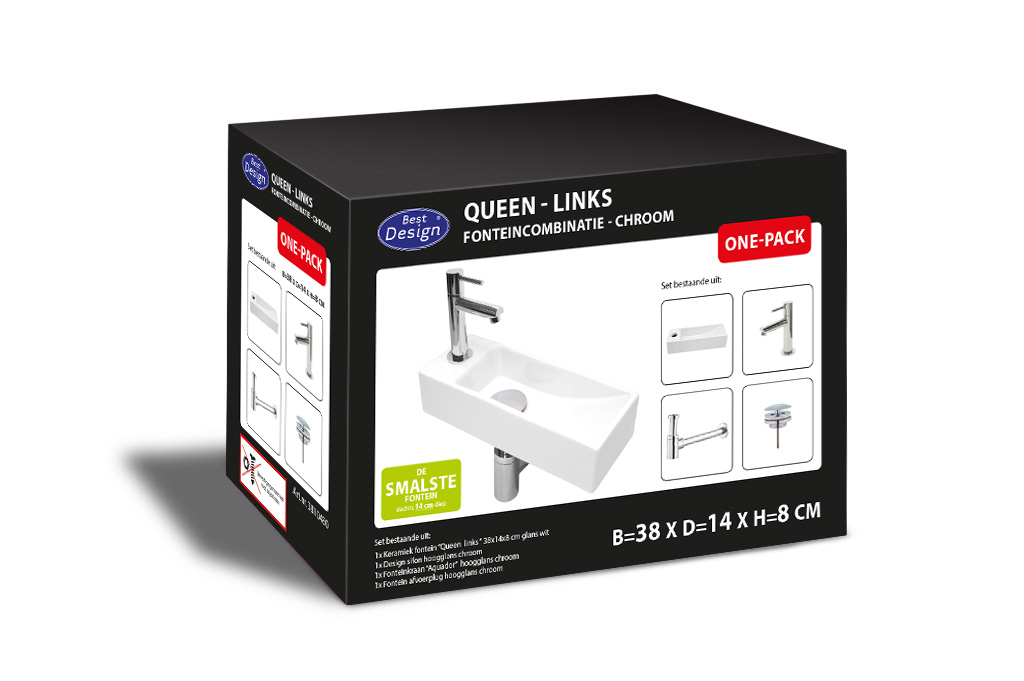 BD - One Pack fonteincombinatie Queen Links