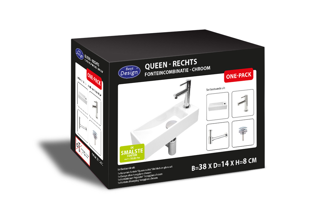 BD - One Pack fonteincombinatie Queen Rechts