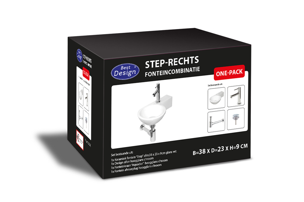 BD - One Pack fonteincombinatie Step Rechts