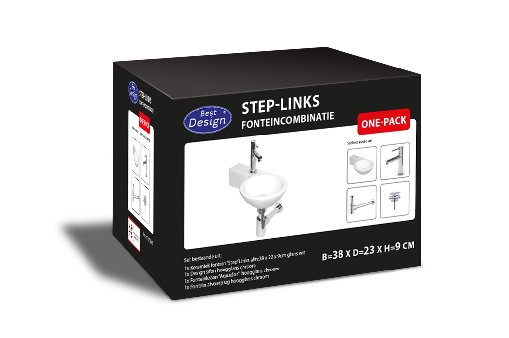 BD - One Pack fonteincombinatie Step Links