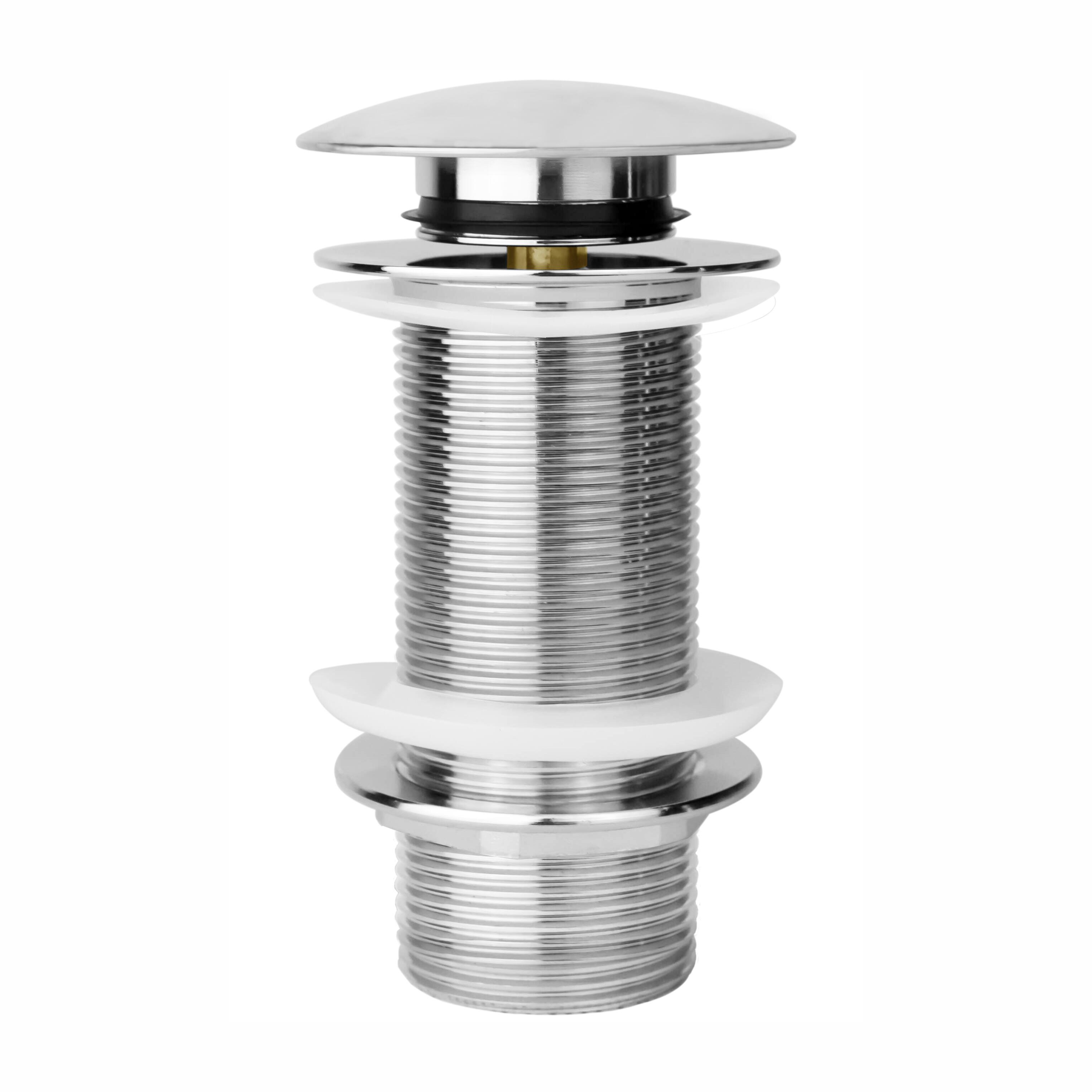 BD - Chrome clic-waste lange draad 5/4