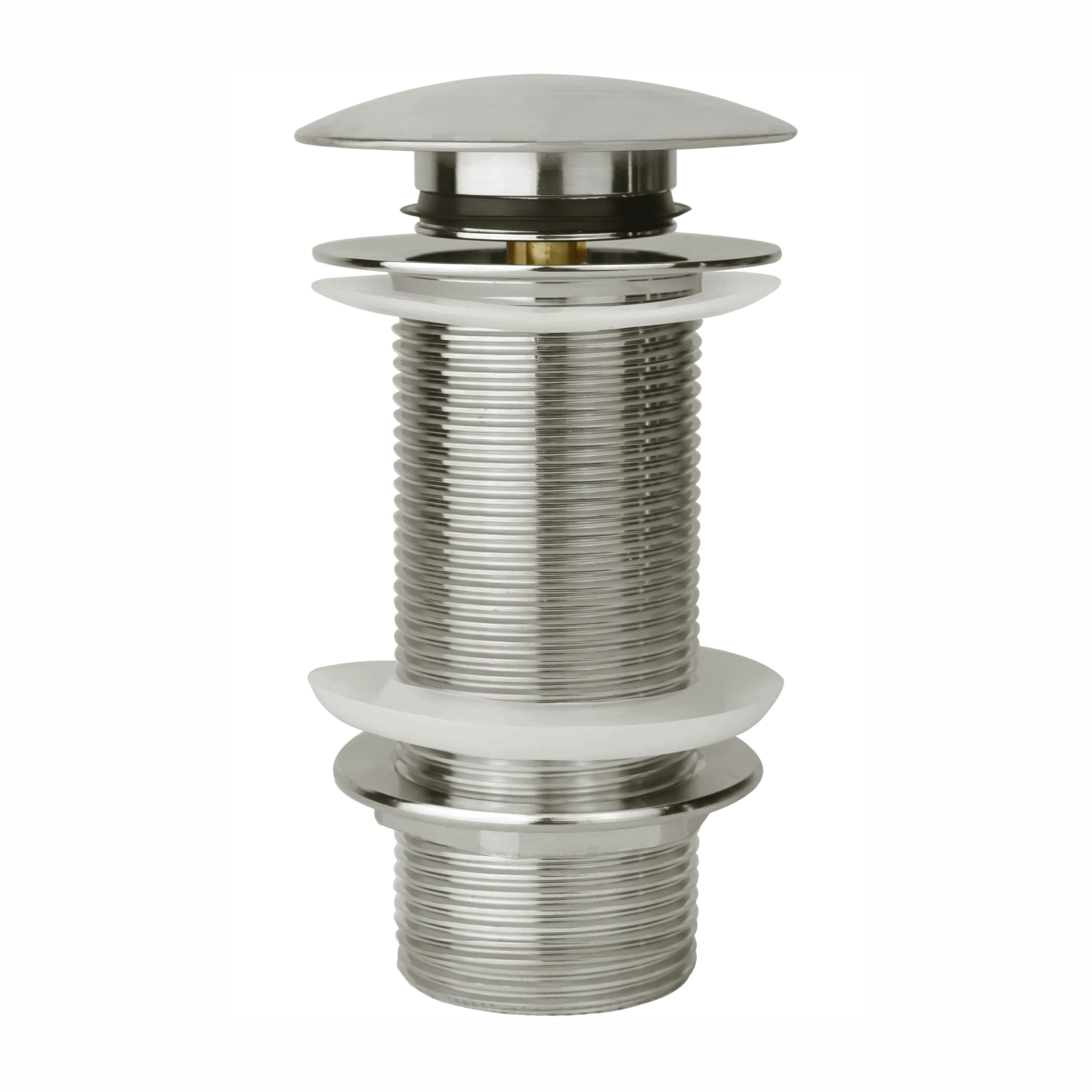 BD - clic-waste lange draad 5/4 RVS-look