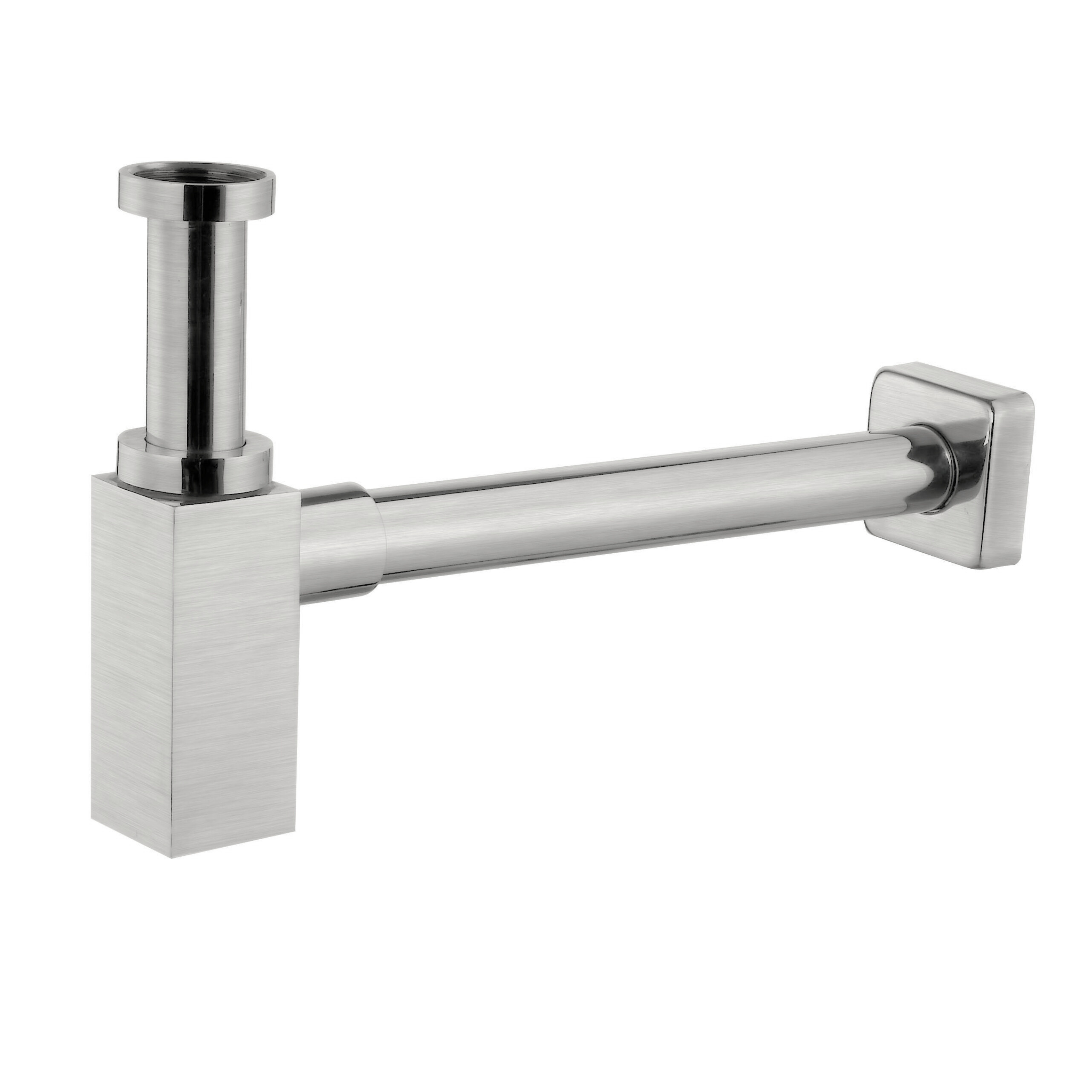 BD - Square sifon 5/4 x 32 mm RVS-look