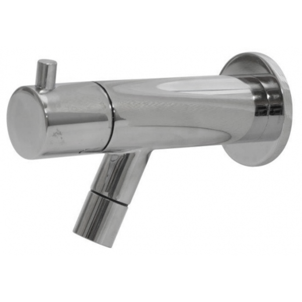 BD - Chrome Spador wand toiletkraan