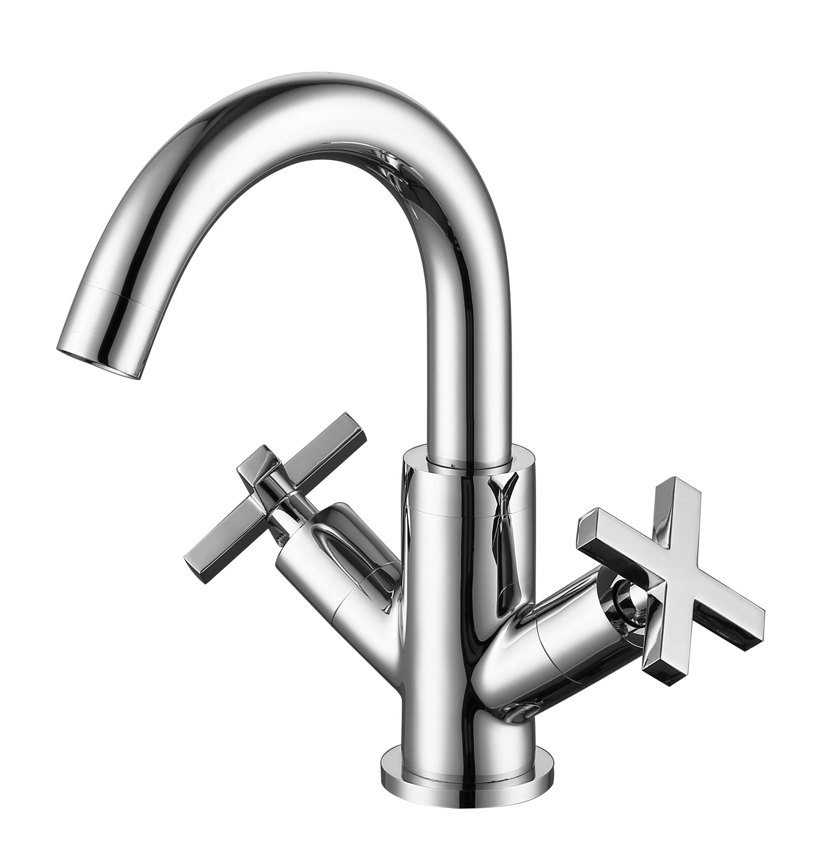 BD - Chrome  New-Jax wastafelmengkraan H=22cm