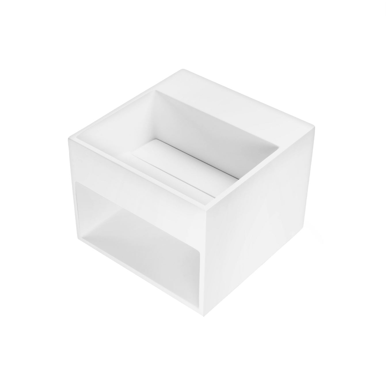 BD - Buq-30 fontein Just-Solid 32.5x32.5x25cm z/kraangat