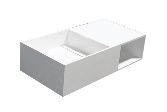 BD - Qwee-80 wastafel Just-Solid 80x40x20cm