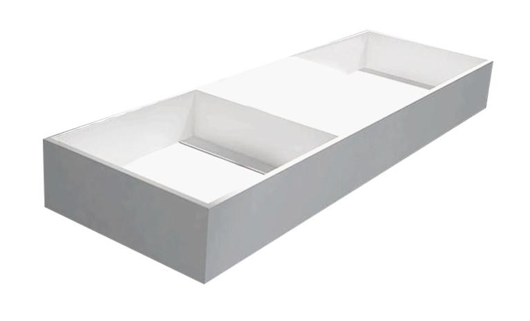 BD - Dubbel-120 wastafel Just-Solid 120x40x15cm