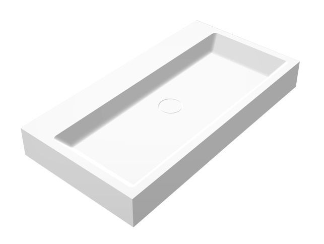 BD - Opera-80 wastafel Just-Solid 80x42x10cm