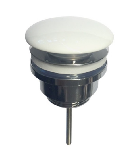 BD - Keramische bovenkant clic-waste 5/4 glans-wit