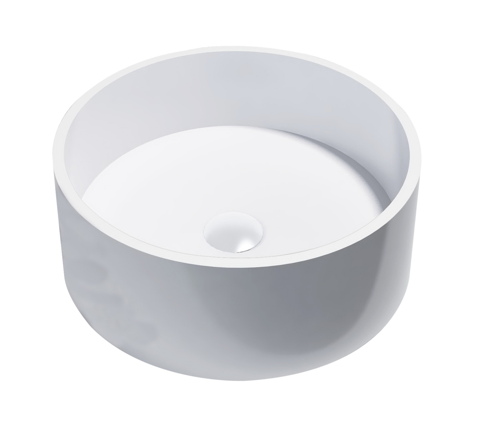 BD - Knock opbouw-waskom Just-Solid 40cm