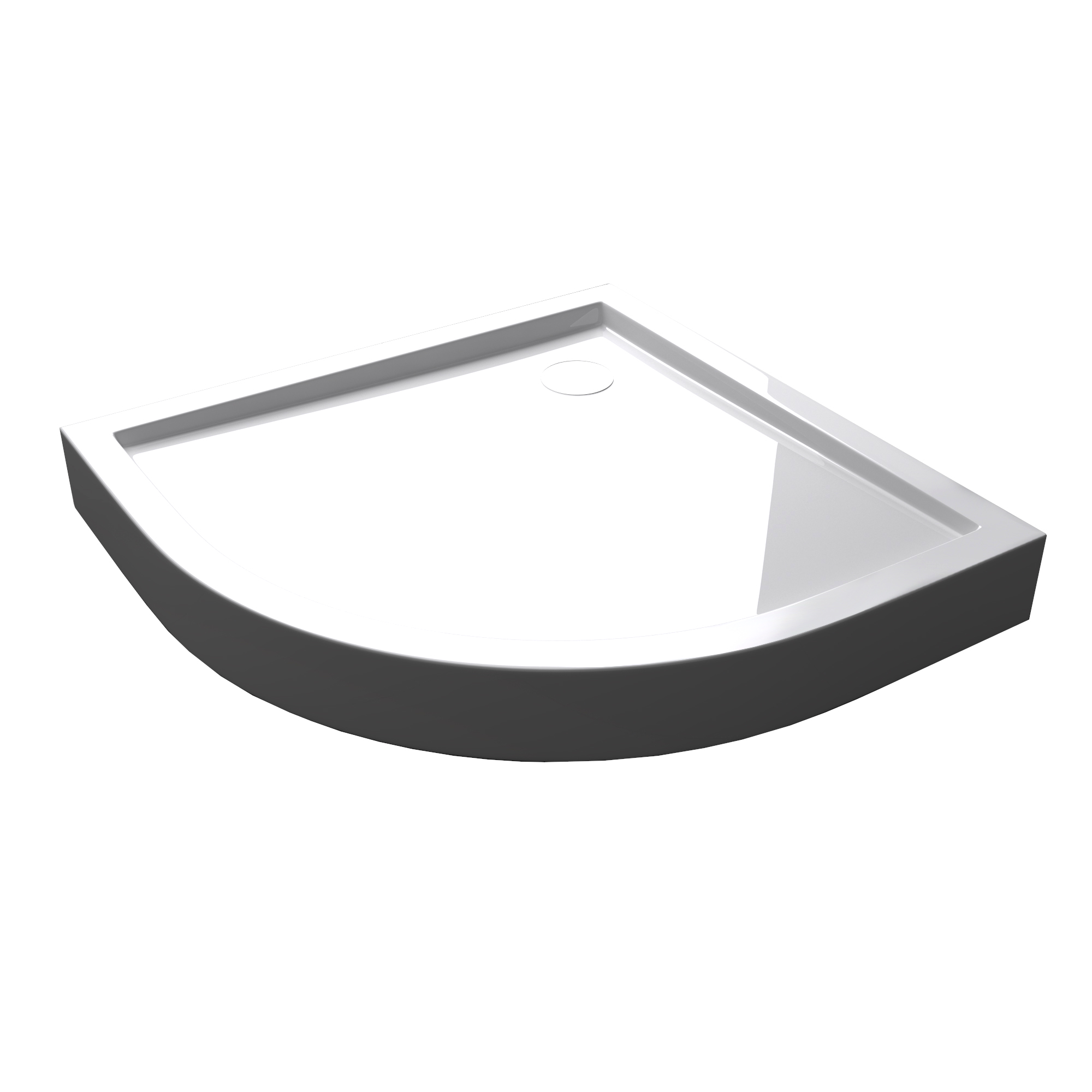 BD - Project opbouwdouchebak 1/4 rond 100x100x14 cm R=550