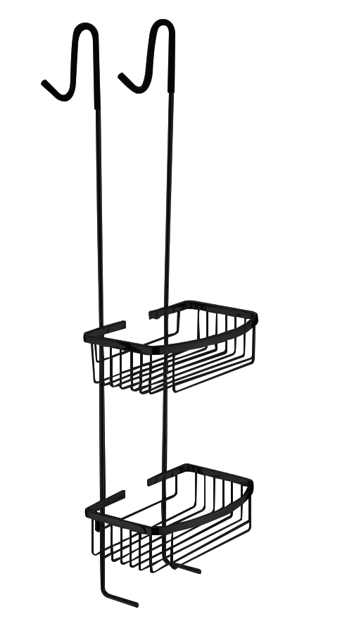 BD - Rome-Steinhof-Nero ophangrek (doucheregaal) mat-zwart