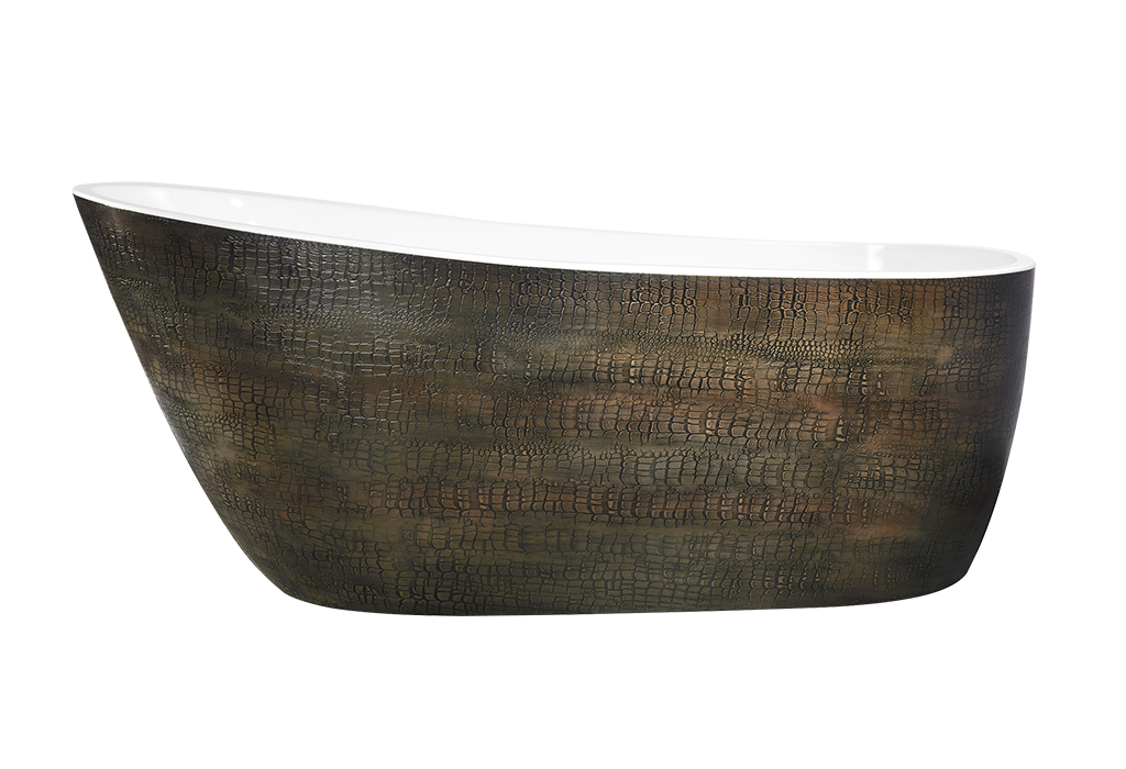 BD - Color-Croco-First vrijstaand bad 180x80x73cm
